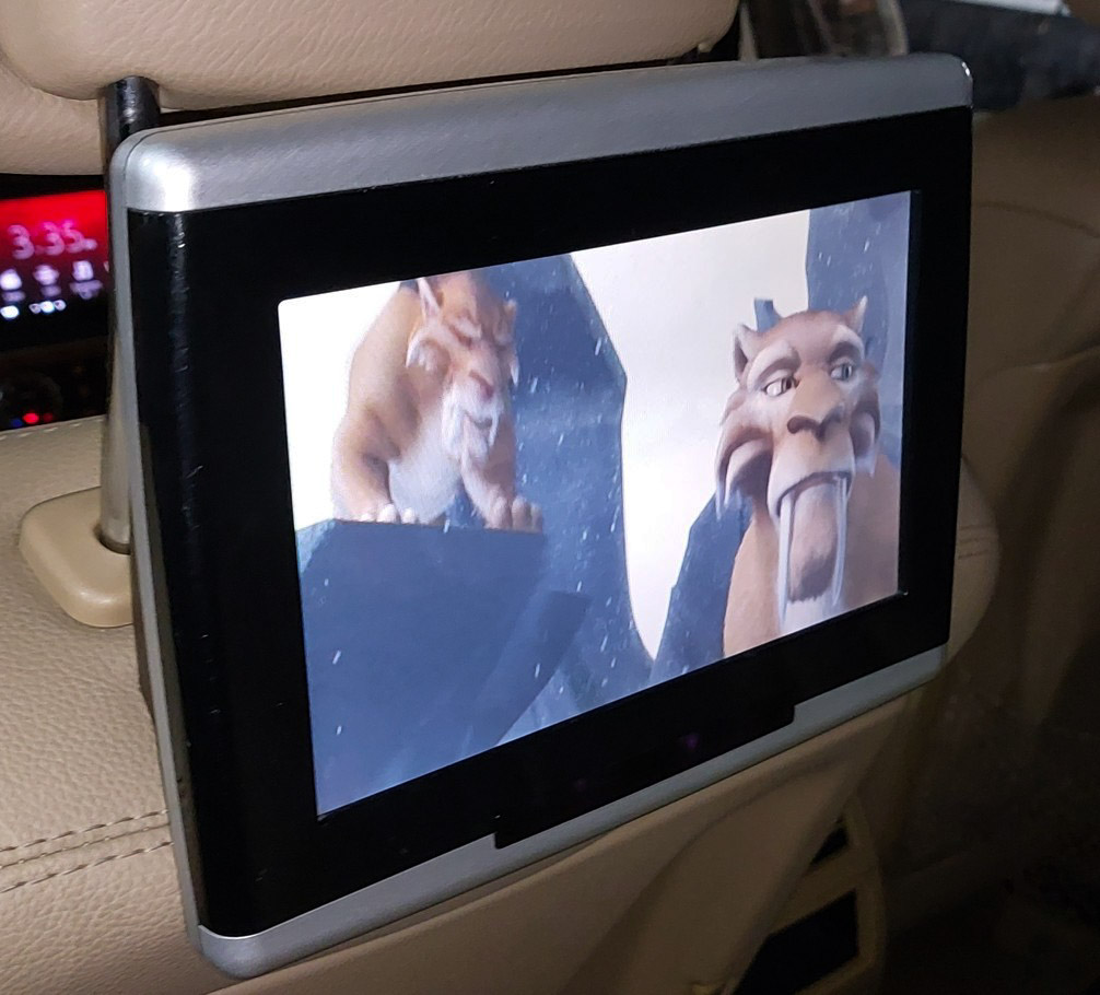 2009 MERCEDES GL320 GL450 GL550 GLK350 ML320 ML350 ML550 - REAR VIDEO SCREEN — exact item pictured